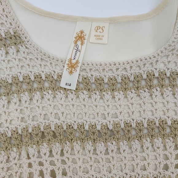 Adiva flutter sleeve top S - Picture 4 of 6